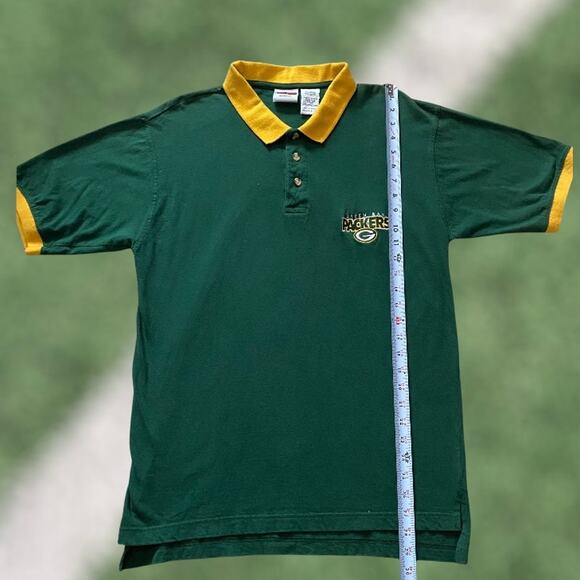 The Edge 1998 NFL Green Bay Packers Polo Men's Sz M - Picture 6 of 9